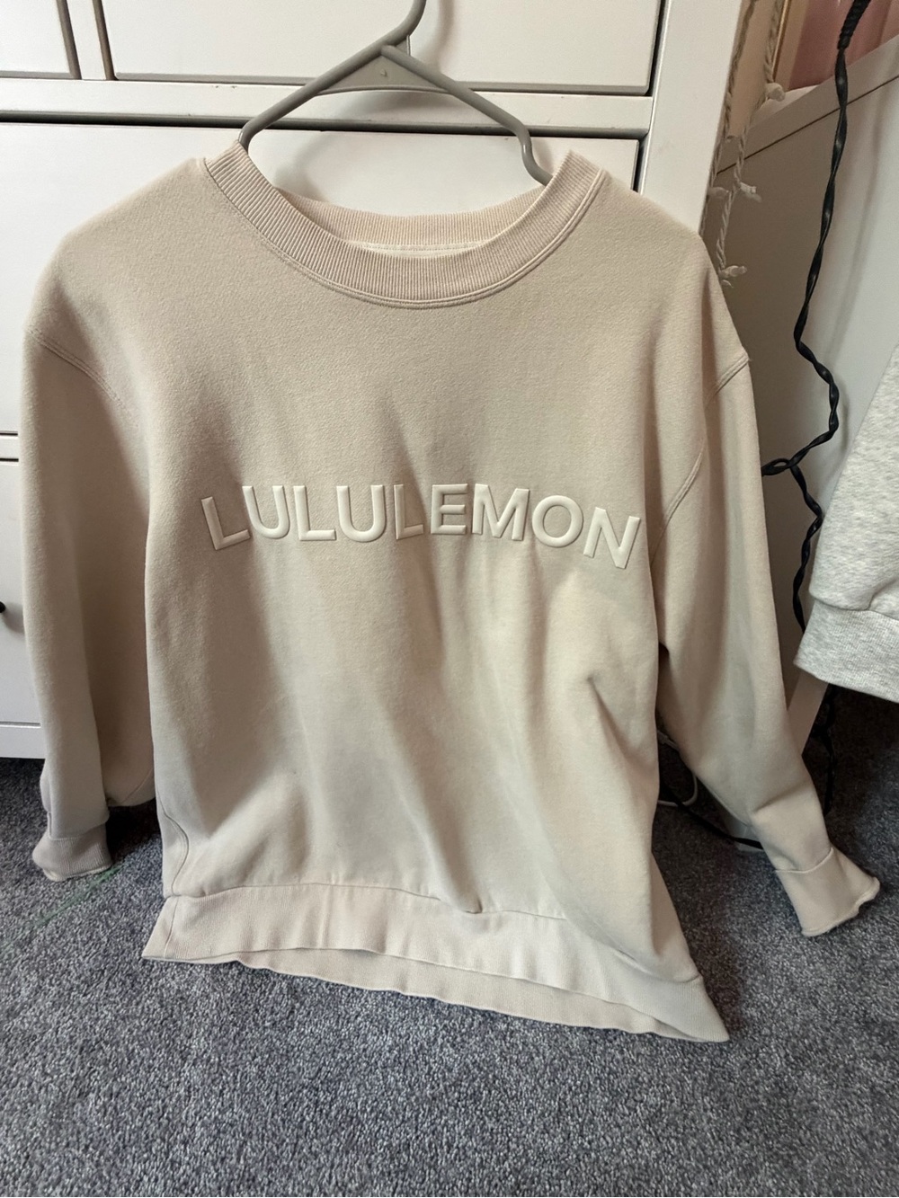 lululemon athletica Sweatshirt - Cream